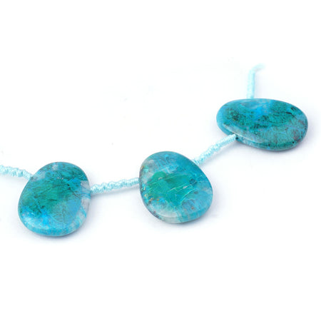 Chrysocolla 18x25mm Drop Blue - Limited Editions - Goody Beads