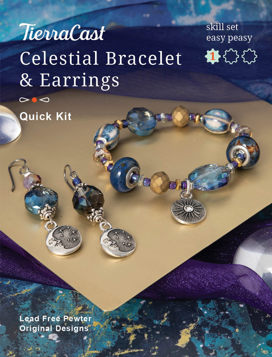 Celestial Bracelet and Earring Kit from TierraCast – GoodyBeads