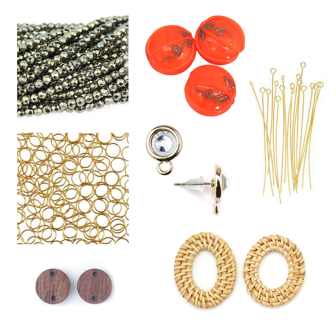 INSTRUCTIONS for DIY Pumpkin Spice & Everything Nice Earrings - Goody Beads