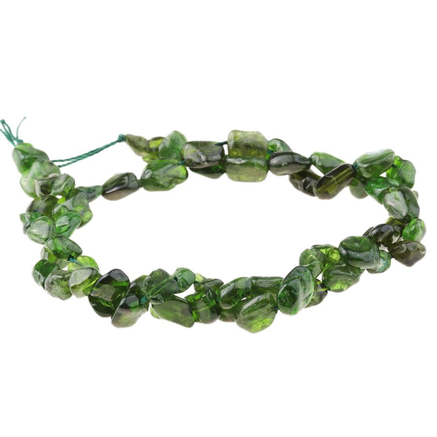 Diopside 8x10mm Pebble 15-16 Inch