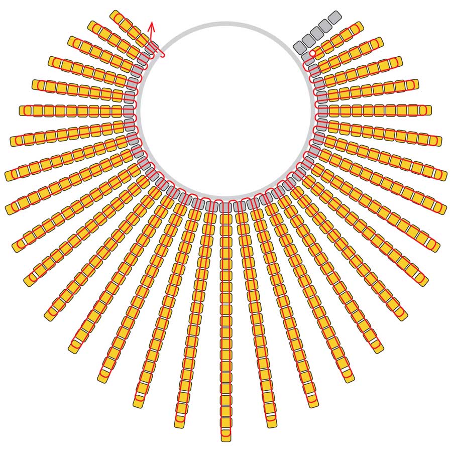 DIY Silver Confetti Fringe Earrings -  Tropical Heat - Goody Beads
