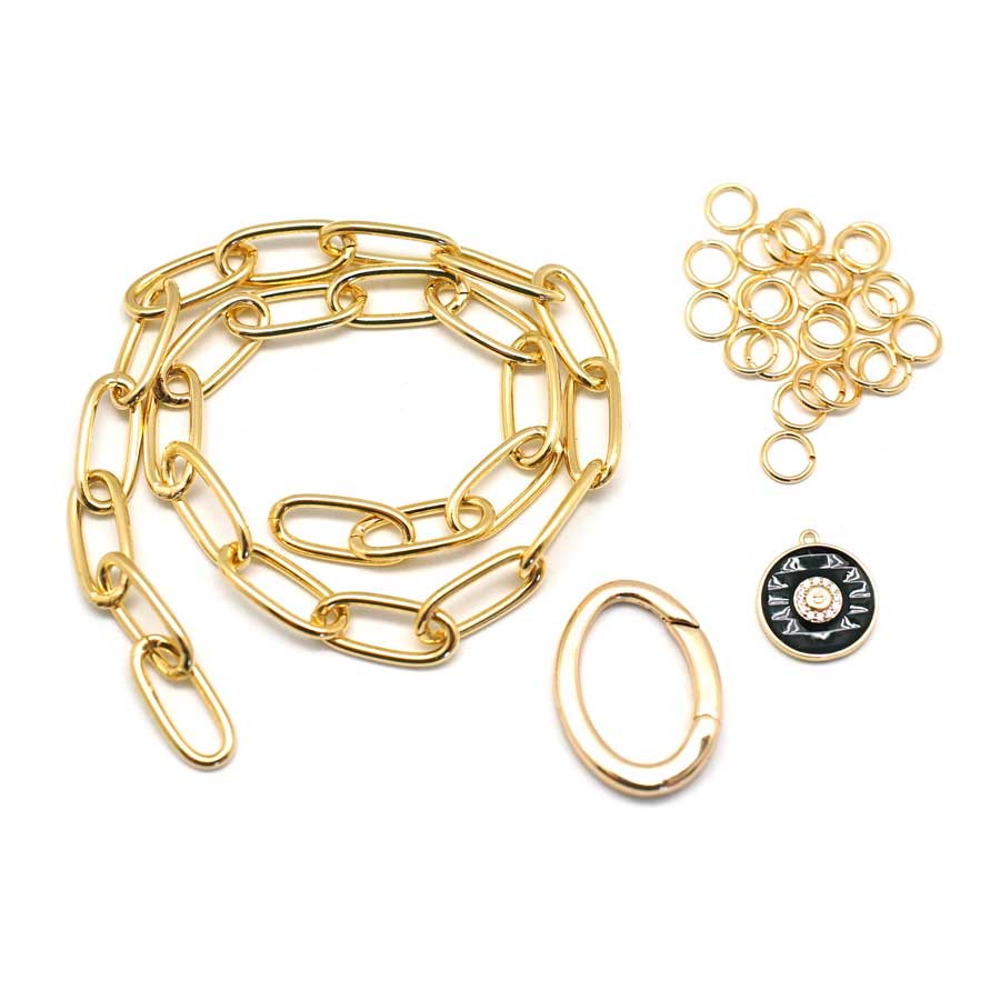 DIY Hinged Clasp Charm Bracelet - Goody Beads