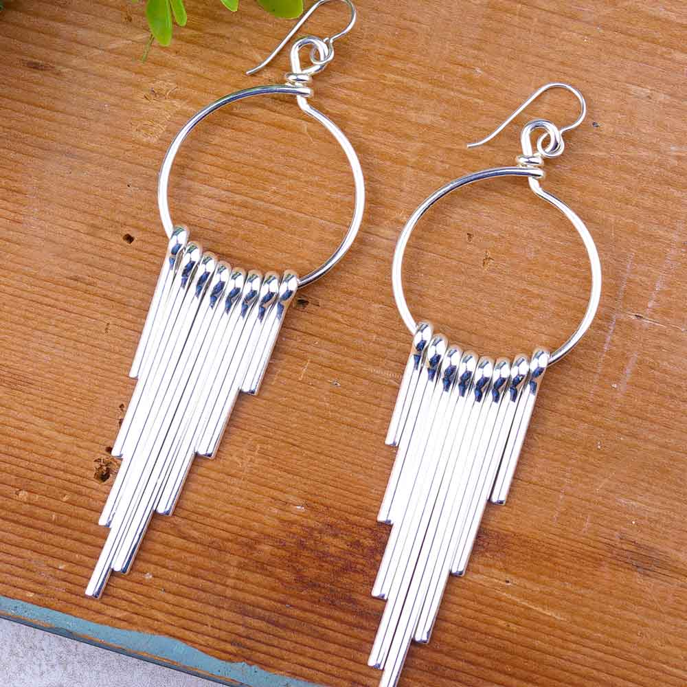 INSTRUCTIONS for DIY Metal Fringe Earrings - Goody Beads