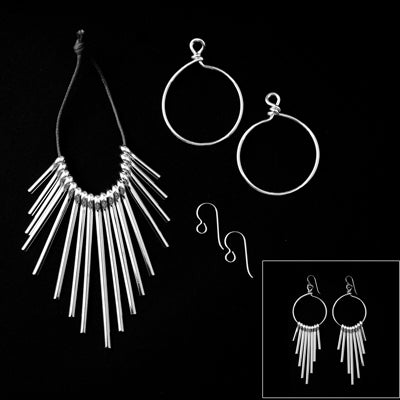 INSTRUCTIONS for DIY Metal Fringe Earrings - Goody Beads