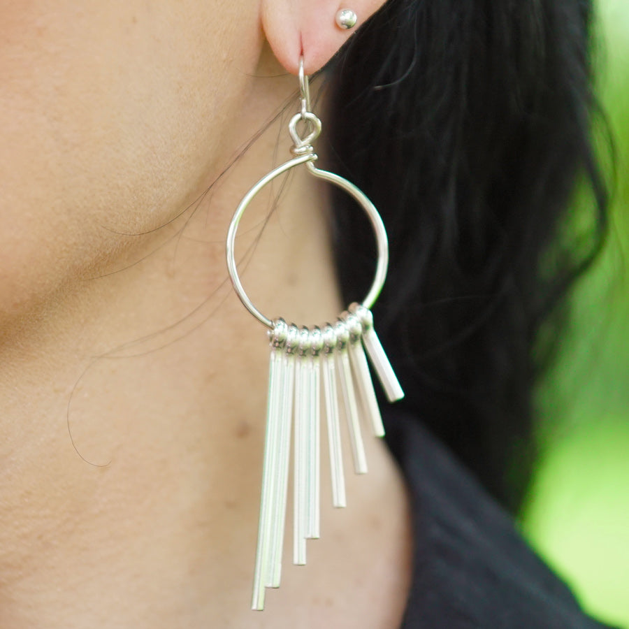 INSTRUCTIONS for DIY Metal Fringe Earrings - Goody Beads