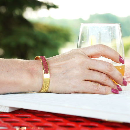 DIY Criss Cross Thread Beadable Cuff - Goody Beads