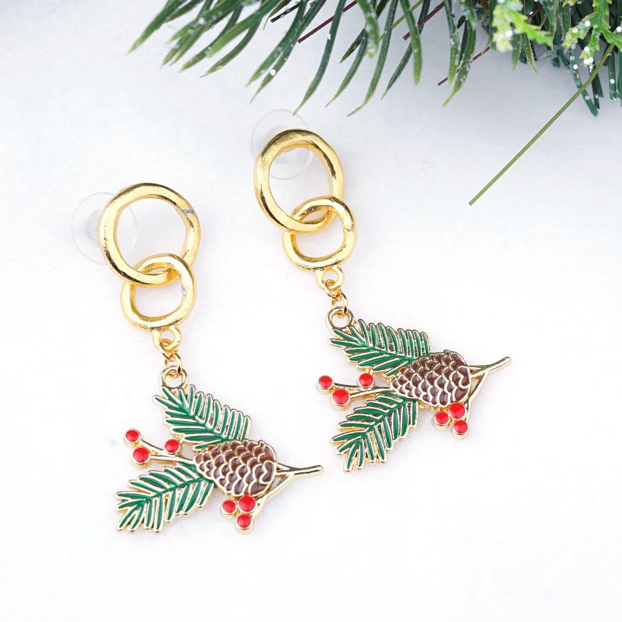 INSTRUCTIONS for DIY Satin Gold Holly Drop Earrings - Goody Beads