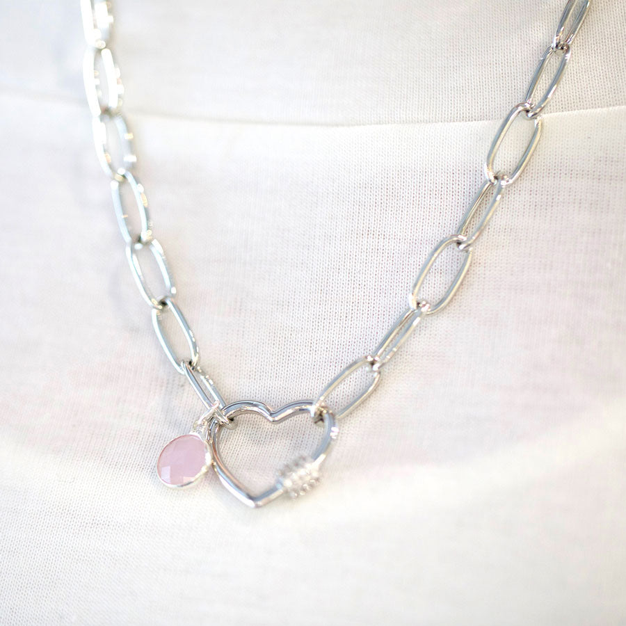 DIY Not For The Faint of Heart Necklace/Wrap Bracelet - Silver - Goody Beads