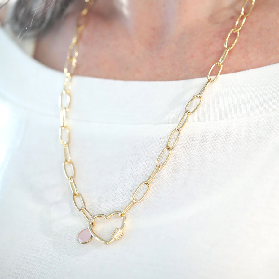 DIY Not For The Faint of Heart Necklace/Wrap Bracelet - Gold - Goody Beads