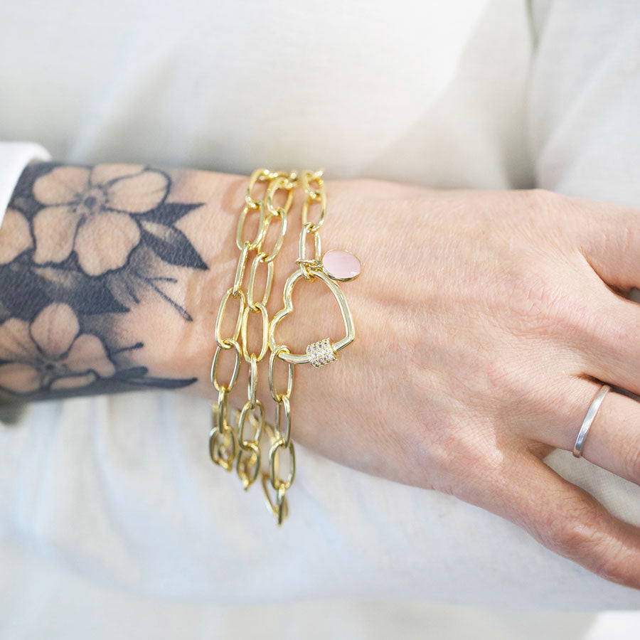 DIY Not For The Faint of Heart Necklace/Wrap Bracelet - Gold - Goody Beads