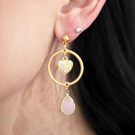 DIY Love Me Tender Earrings - Gold - Goody Beads