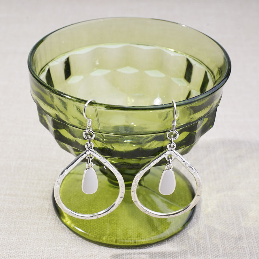 DIY Double Delight Teardrop Charm Earrings - Silver - Goody Beads