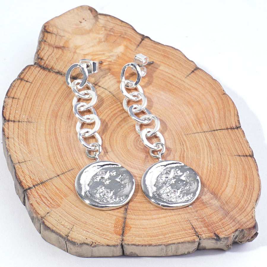 INSTRUCTIONS for DIY Chained To The Moon Earrings - Goody Beads