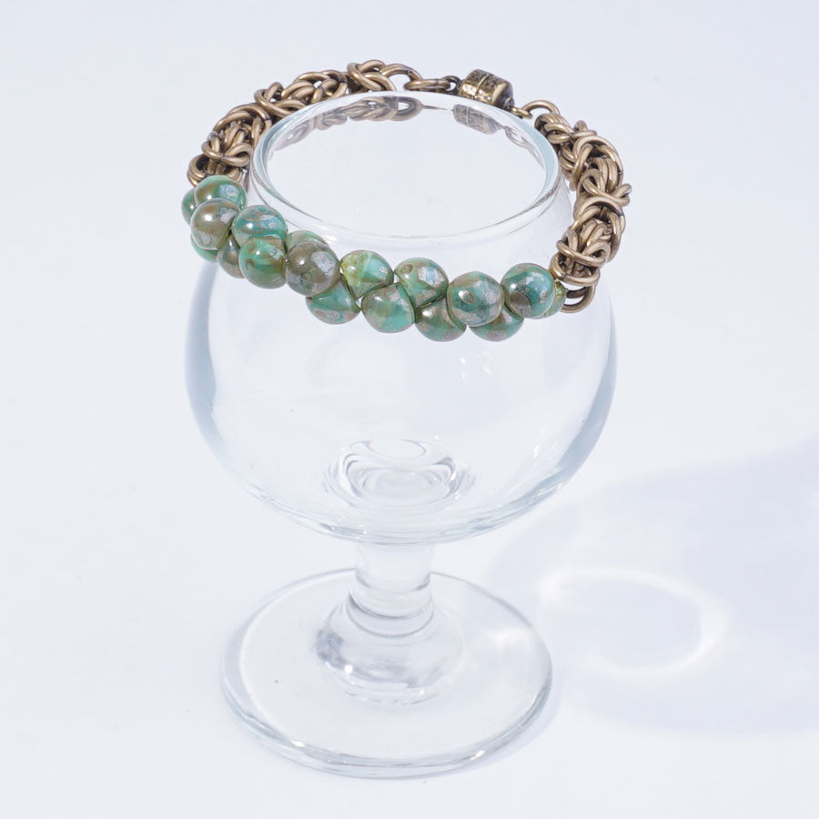 INSTRUCTIONS for DIY Czech Mushroom Chain Maille Bracelet - Goody Beads
