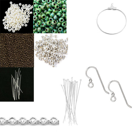 INSTRUCTIONS for DIY Shoulder Sweeping Fringe Earrings - Goody Beads