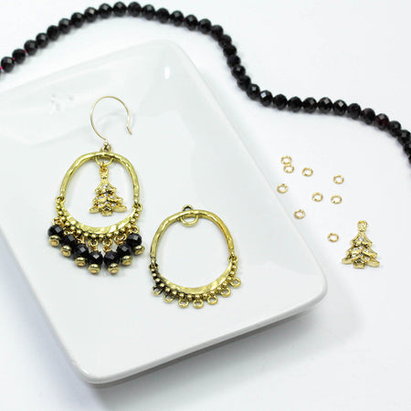 INSTRUCTIONS for DIY Oh Christmas Tree Earrings - Goody Beads