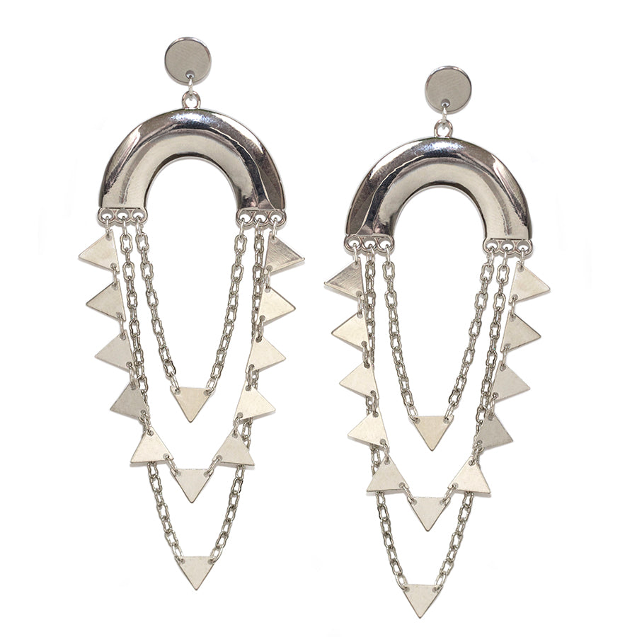 INSTRUCTIONS for DIY Heavy Metal Earrings