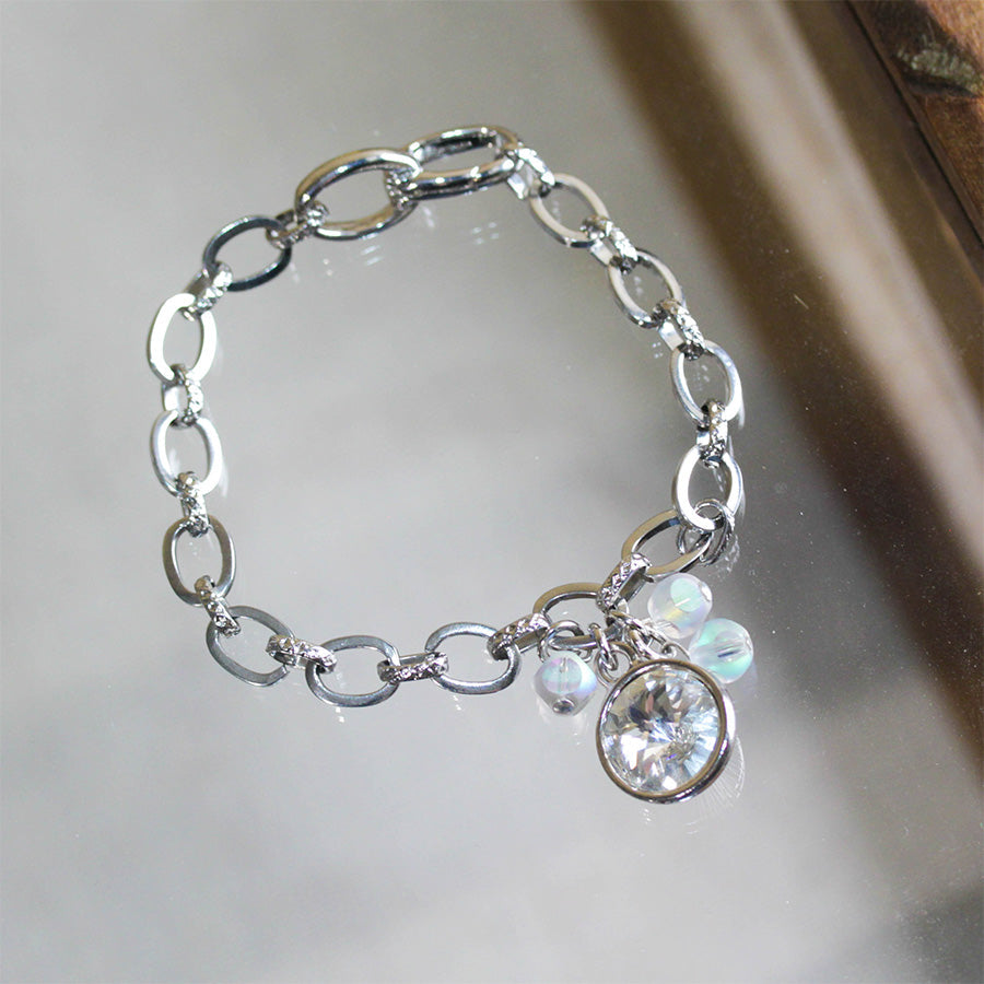 INSTRUCTIONS for DIY 6 Dot Glass Bead Bracelet