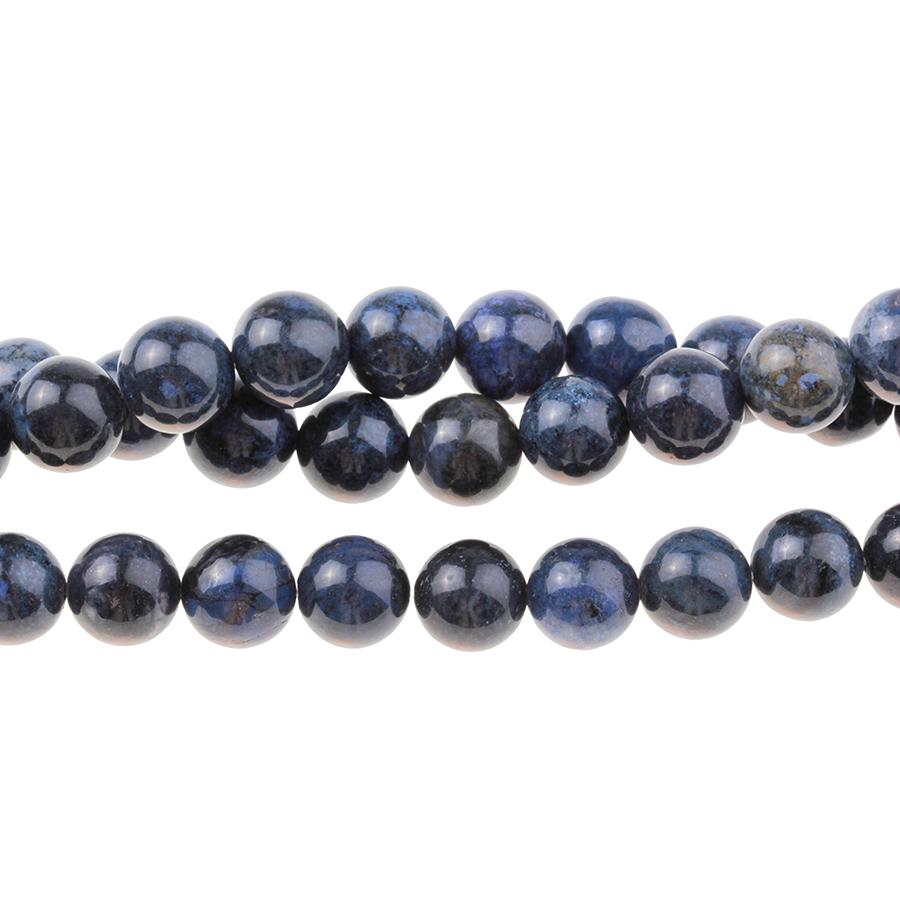 Dumortierite 10mm Round 8-Inch - Goody Beads