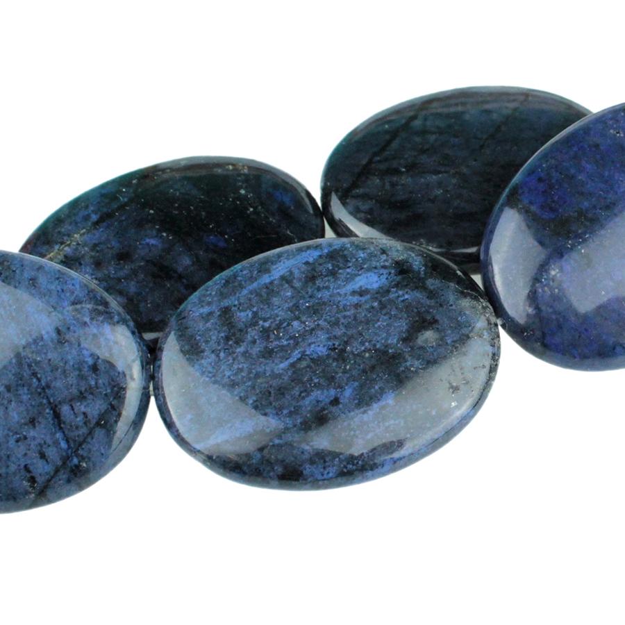 Dumortierite 30x40 Oval 8-Inch