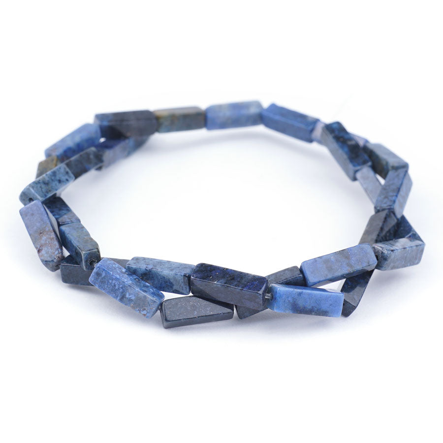 Dumortierite 4X13mm Rectangle Tube - Limited Editions - Goody Beads