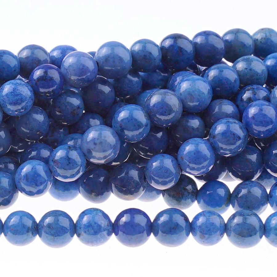 Dumortierite AAA 6mm Round 15-16 Inch