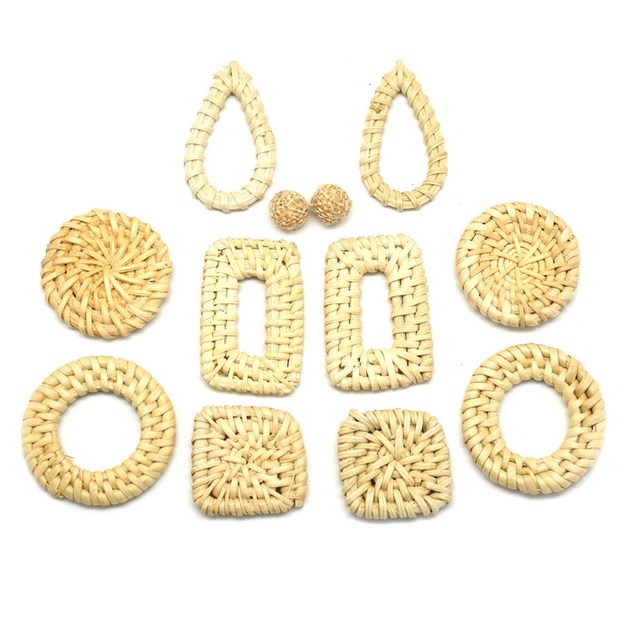 Exclusive Summer Straw Bundle - Natural - Goody Beads