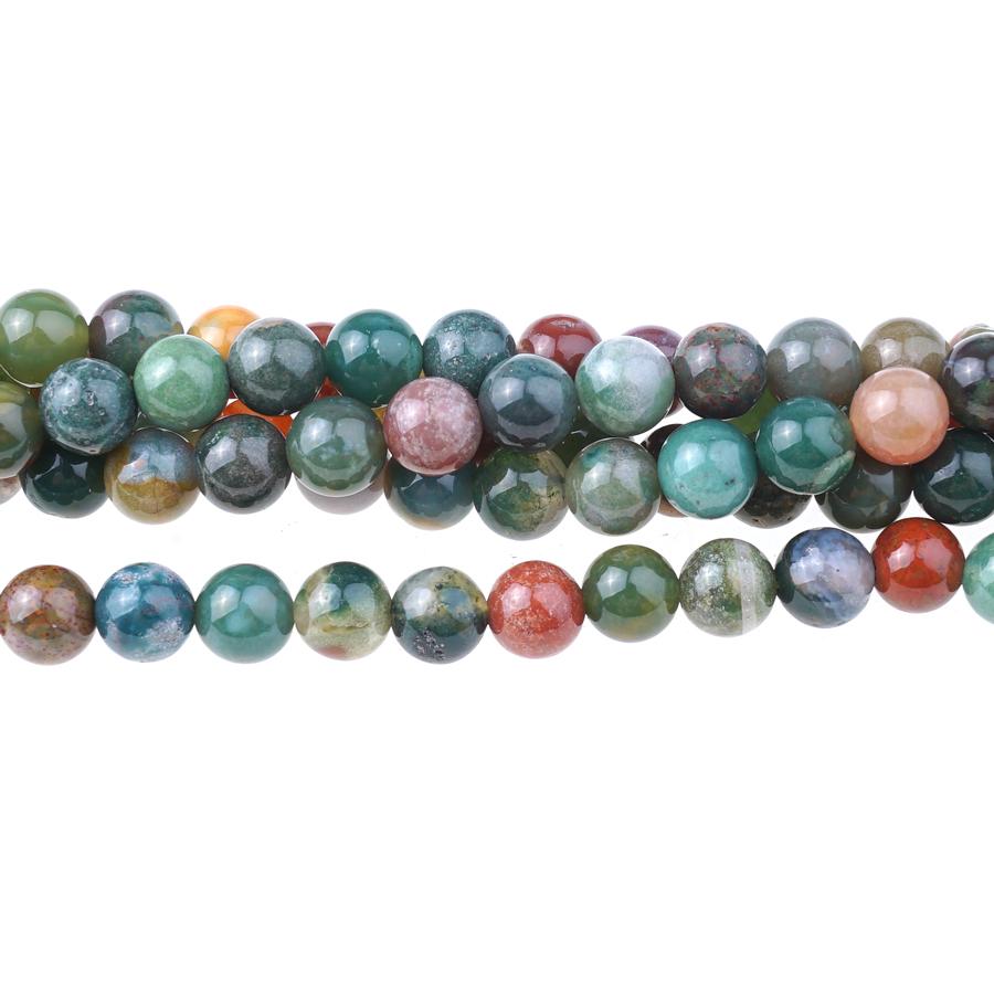 Fancy Jasper 6mm Round 8-Inch - Goody Beads