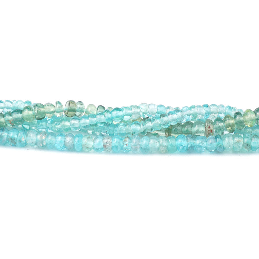 Green Apatite 4X2mm Rondelle - Limited Editions - Goody Beads