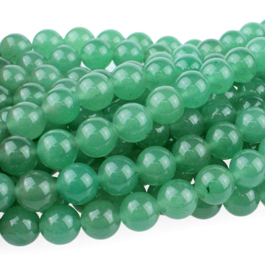 Green Aventurine (AAA) 8mm Round 8-Inch