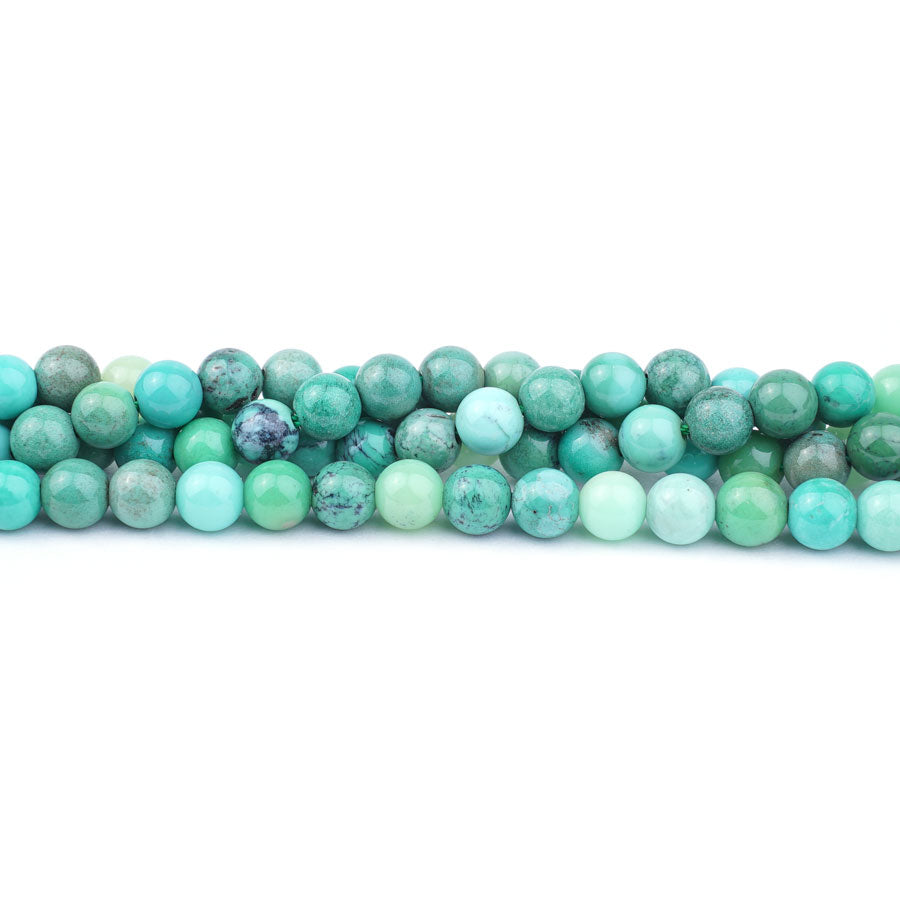 Grass Green Agate 6mm Round - Limited Editions - Goody Beads