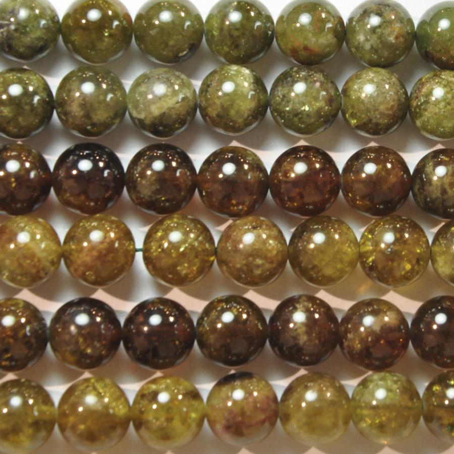 Green Garnet 10mm Round