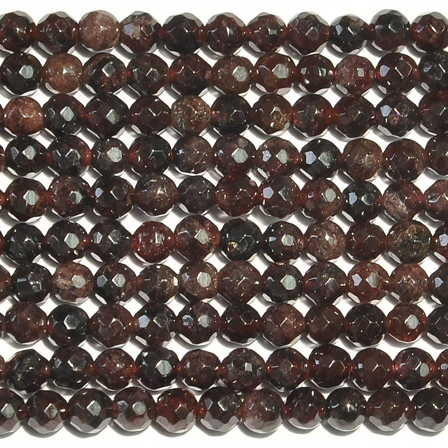 Garnet 5mm Faceted Round