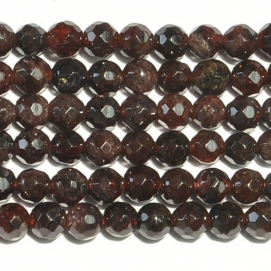 Garnet 5mm Faceted Round