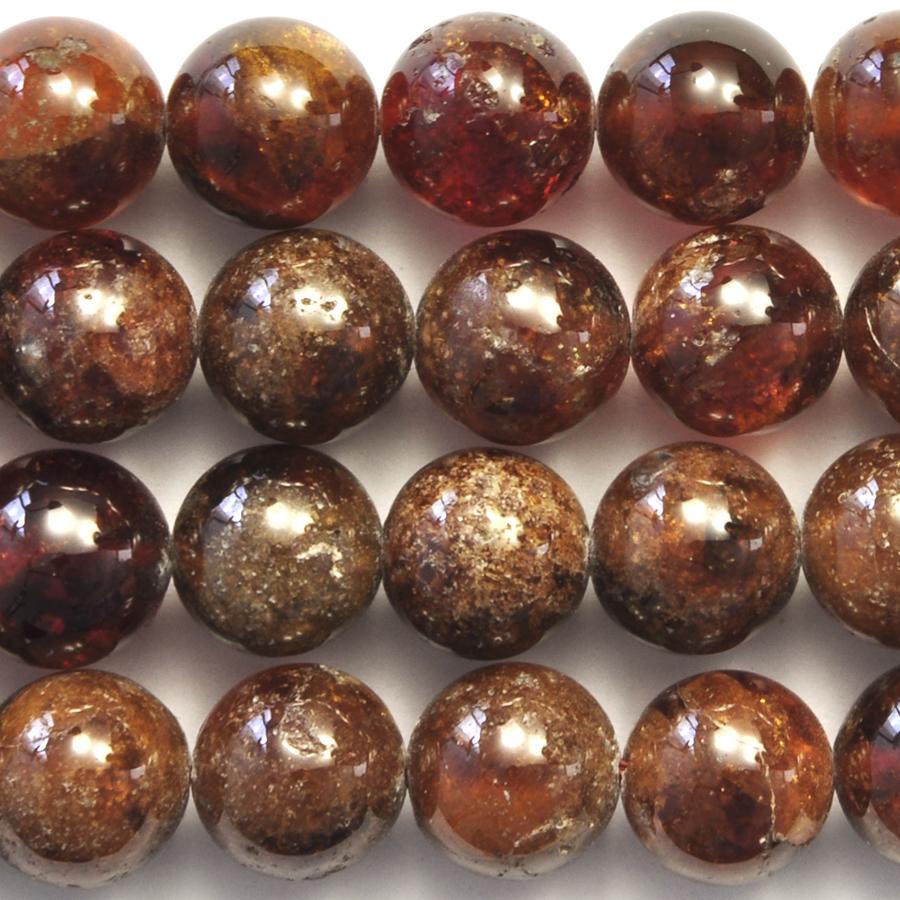 Hessonite Garnet 10mm Round