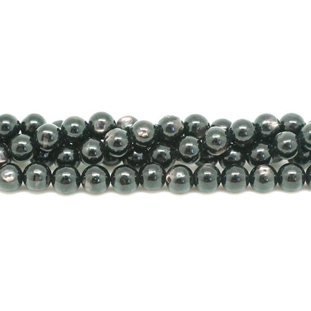 Hypersthene A 6mm Round - 15-16 Inch