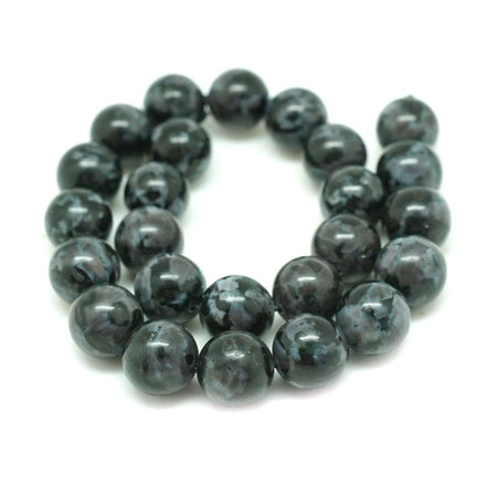 Indigo Gabbro 16mm Round - 15-16 Inch