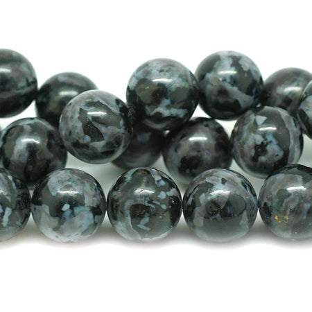 Indigo Gabbro 16mm Round - 15-16 Inch