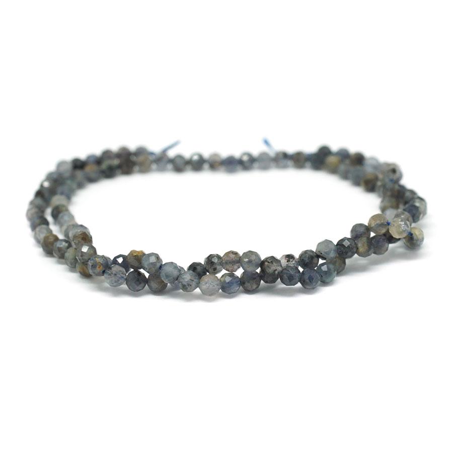 Iolite Faceted 4mm Round - 15-16 Inch