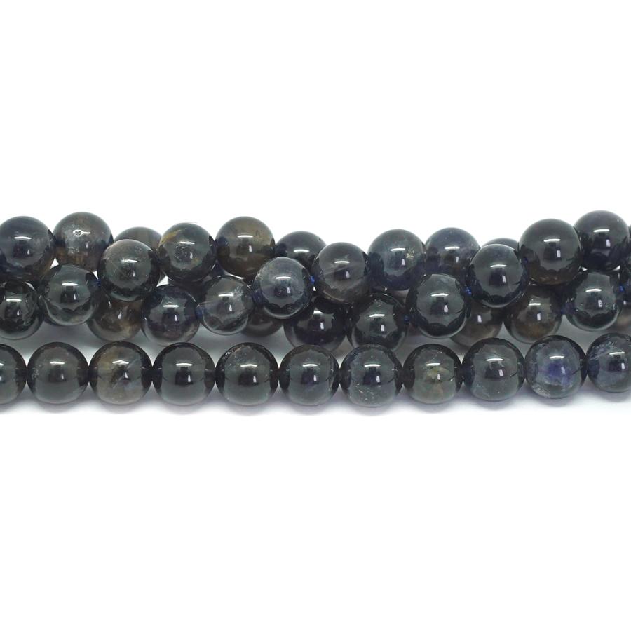 Iolite A 8mm Round - 15-16 Inch