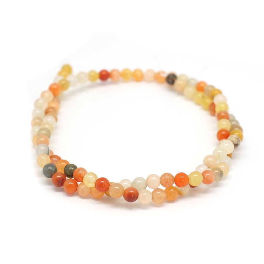 Rainbow Jade (Natural) 4mm Round 15-16 Inch