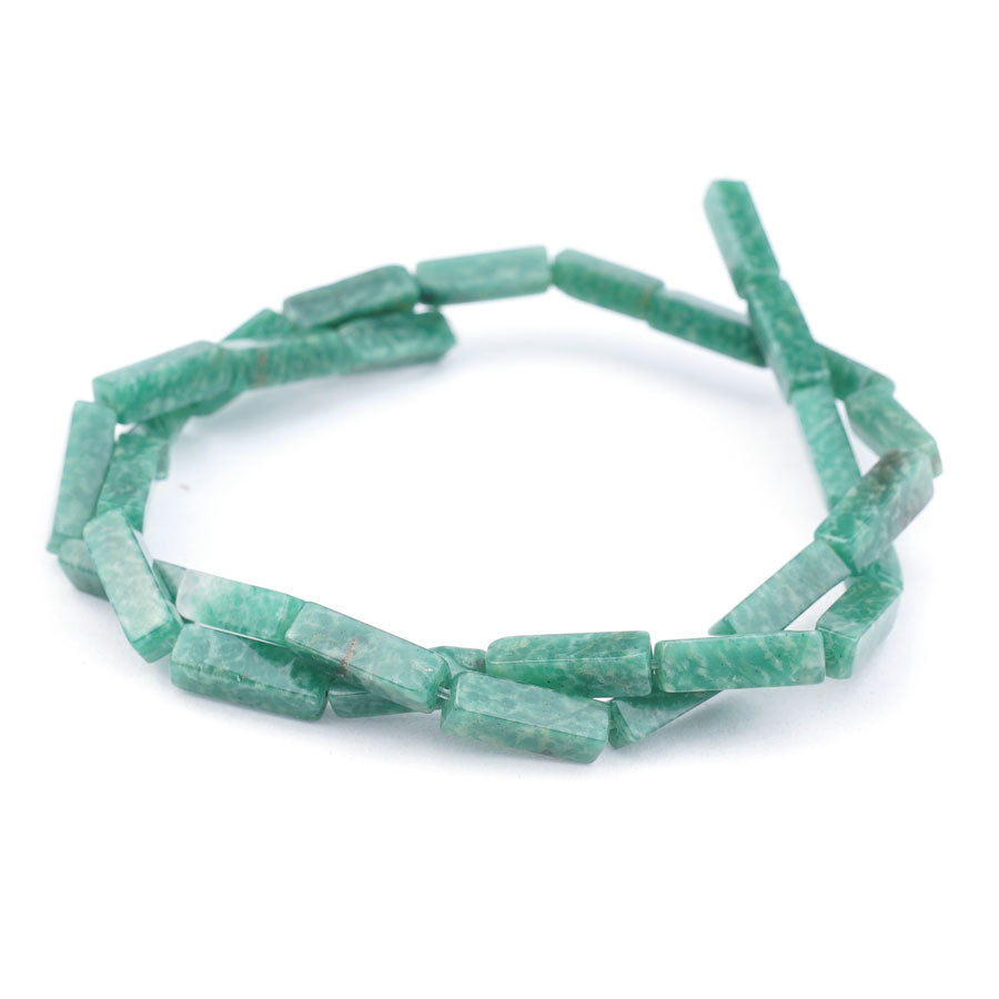 Jade African 4X13mm Rectangle Tube - Limited Editions - Goody Beads