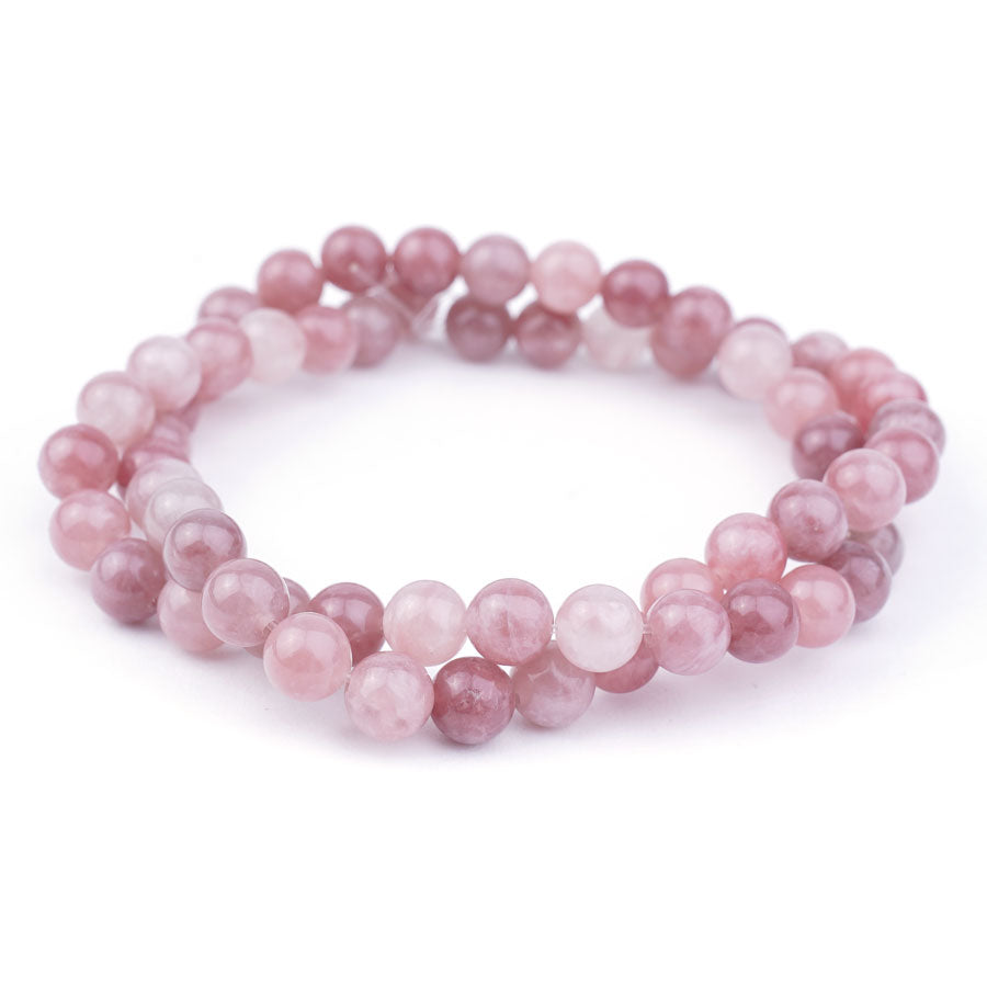 Strawberry Jade 6mm Round - Limited Editions - Goody Beads