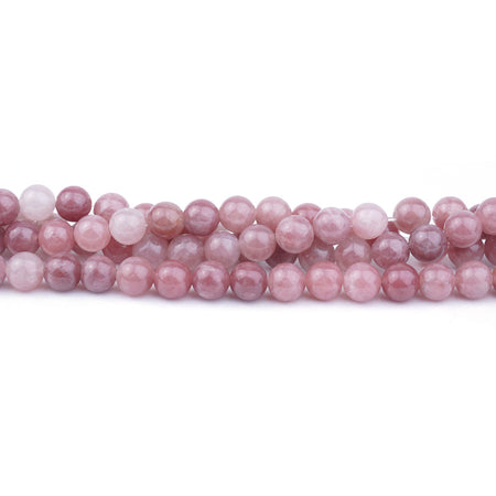 Strawberry Jade 6mm Round - Limited Editions - Goody Beads