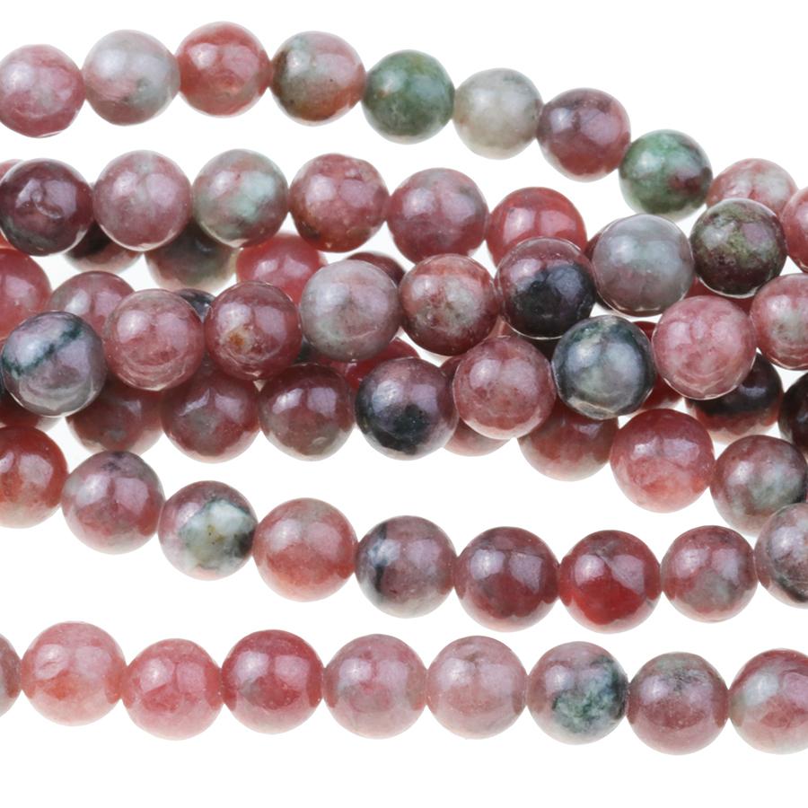 Kashgar Garnet 6mm Round 15-16 Inch