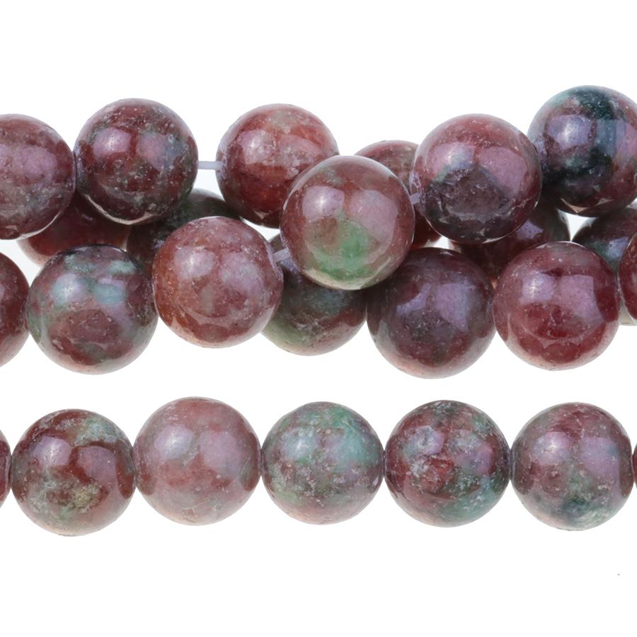 Kashgar Garnet 8mm Round 15-16 Inch