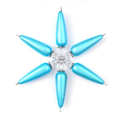 Glowing Snowflake Ornament Kit – Turquoise - Goody Beads
