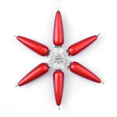 Glowing Snowflake Ornament Kit – Red - Goody Beads