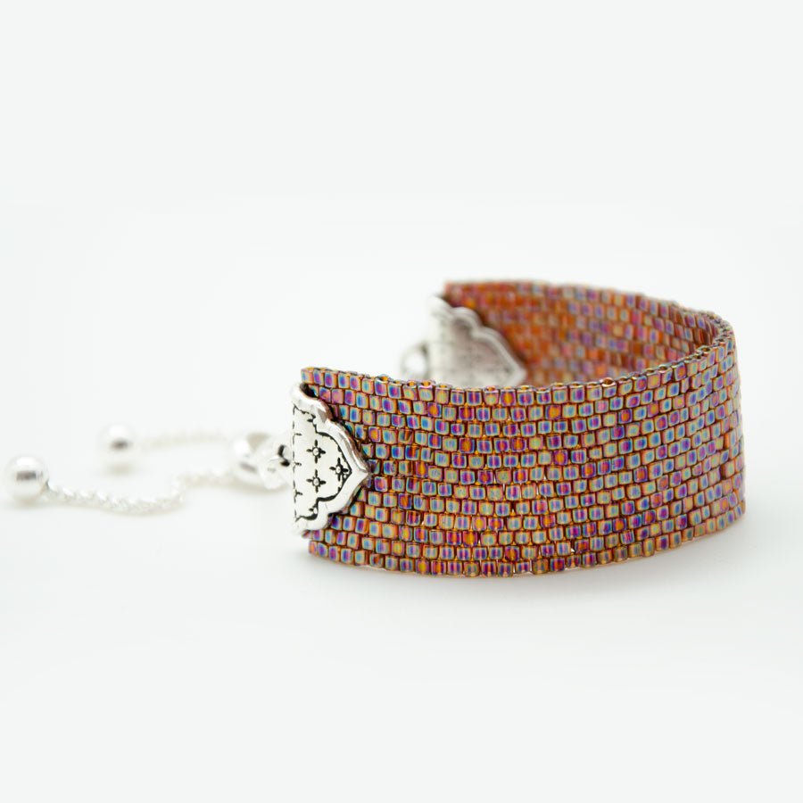 The Loft Adjustable Cuff Bracelet Kit - Topaz - Goody Beads