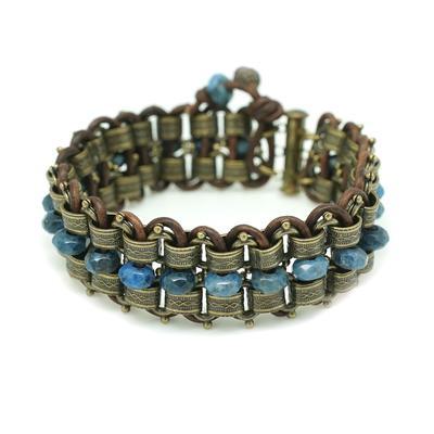 Sunset Blue Bookstone Bracelet Kit from Diakonos Designs